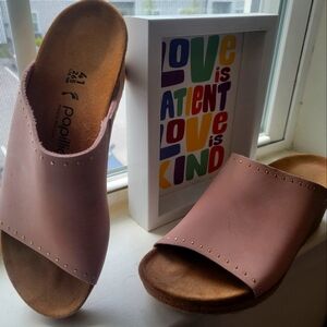 Papillio Birkenstock Lt.Pink Wedges